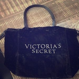 NWT VS velvet bag with pull strings